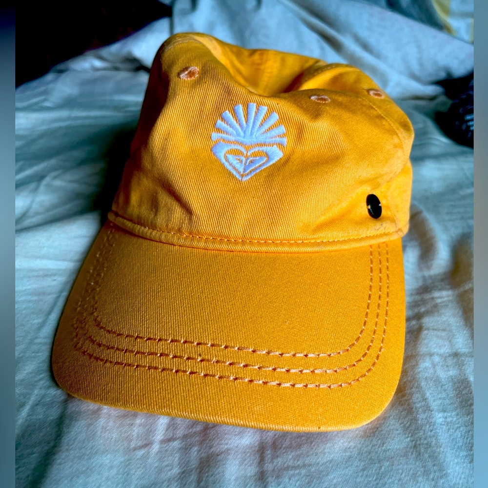 Orange Roxy Cap